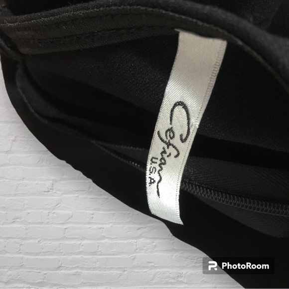 One Shoulder Zipper Dress with Small Cutout - Picture 5 of 5